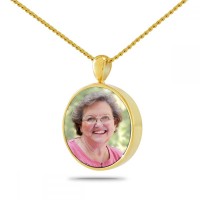 Life Treasured Gold Steel Keepsake Cremation Urn
