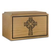 Lightwood Celtic Cross Cremation Urn