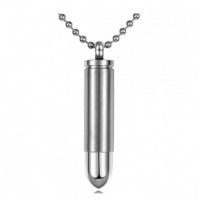 Bullet 357 Magnum Silver Keepsake Cremation Urn
