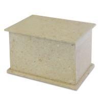 Cisco Cream Stone Cremation Urn