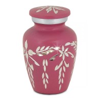 Diamond Light Pink Keepsake Cremation Urn