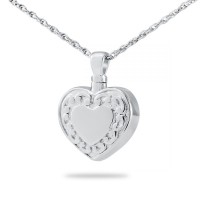 Sacred Loved Pendant Steel Keepsake Cremation Urn