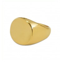 Mens Cremation Urn Gold Steel Ring Keepsake