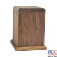 Mansfield Walnut Cremation Urn