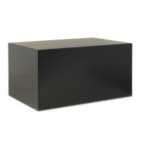 Nelson Black Metal Cremation Urn