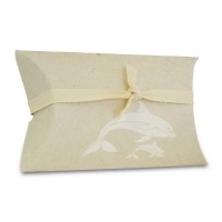 Small Dolphin Biodegradable Water Burial Cremation Urn