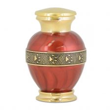 Hold Me Tight Brass Pet Urn