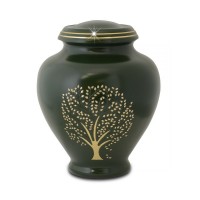 Vale Green Adult Brass Cremation Urn