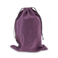 Purple Velvet Bag for Cremation Urn 11" x 16"