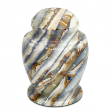 Arcadia Onyx Medium Stone Cremation Urn