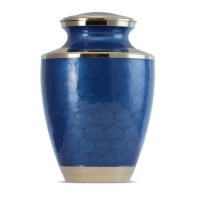Blue Plain Adult Cremation Urn