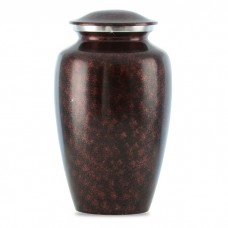Scarlet Marble Cremation Urn