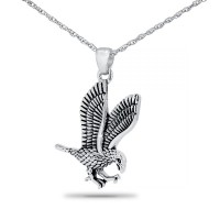 Honored Eagle Steel Keepsake Cremation Urn