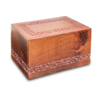 Duncan Large Wood Cremation Urn
