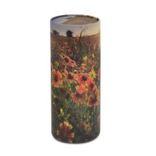 Flowers Cylinder Urn