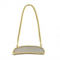 Cremation Urn Necklace Medal - Nameplate Medallion (engraving included)