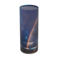 Rainbow Cylinder Urn