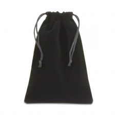 Black Velvet Bag for Adult Urn 11" x 16"