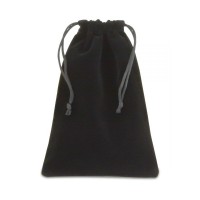 Black Velvet Bag Cremation Urn 13" x 16"