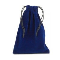 Blue Velvet Bag for Adult Cremation Urn 11" x 16"