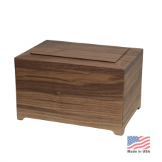 Marquette Walnut Cremation Urn